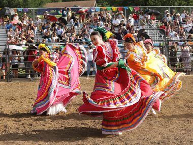 At Fiesta Charra in Lewisville on May 28, you can see traditional Mexican rodeo events,...