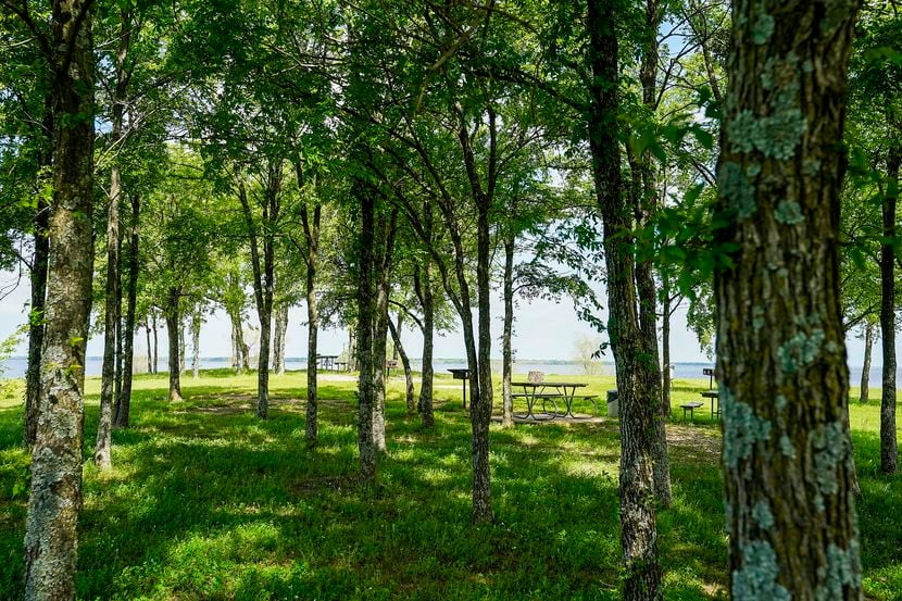 With 376 acres of oak forest and five miles of lakeshore, Lake Tawakoni State Park is a...
