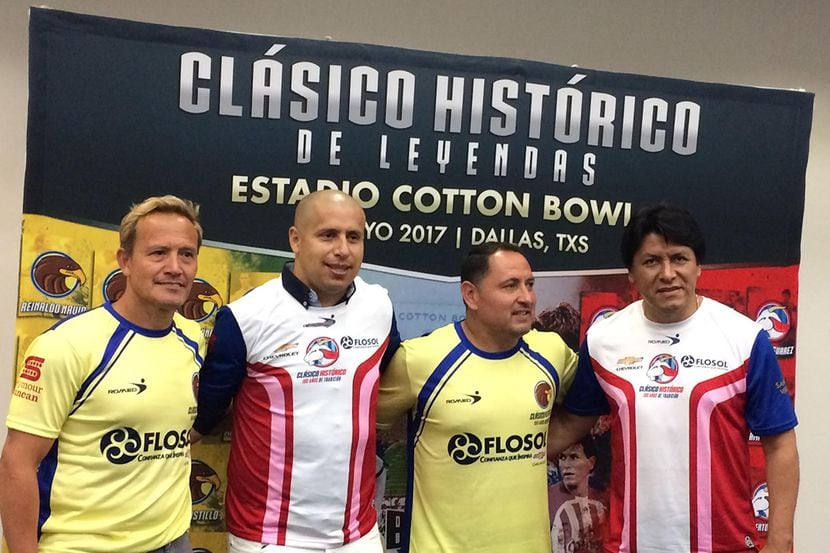 De izquierda a derecha: Luis “El Matador” Hernández, Adolfo “Bofo” Bautista, Germán Villas y...