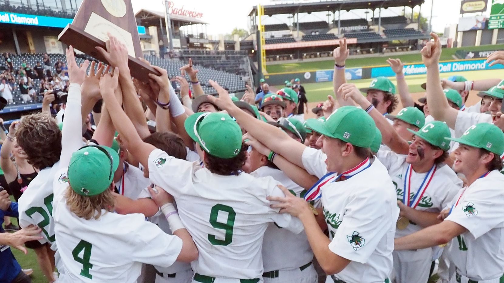 Southlake Carroll won the baseball state championship in 2022, among others, to earn its...