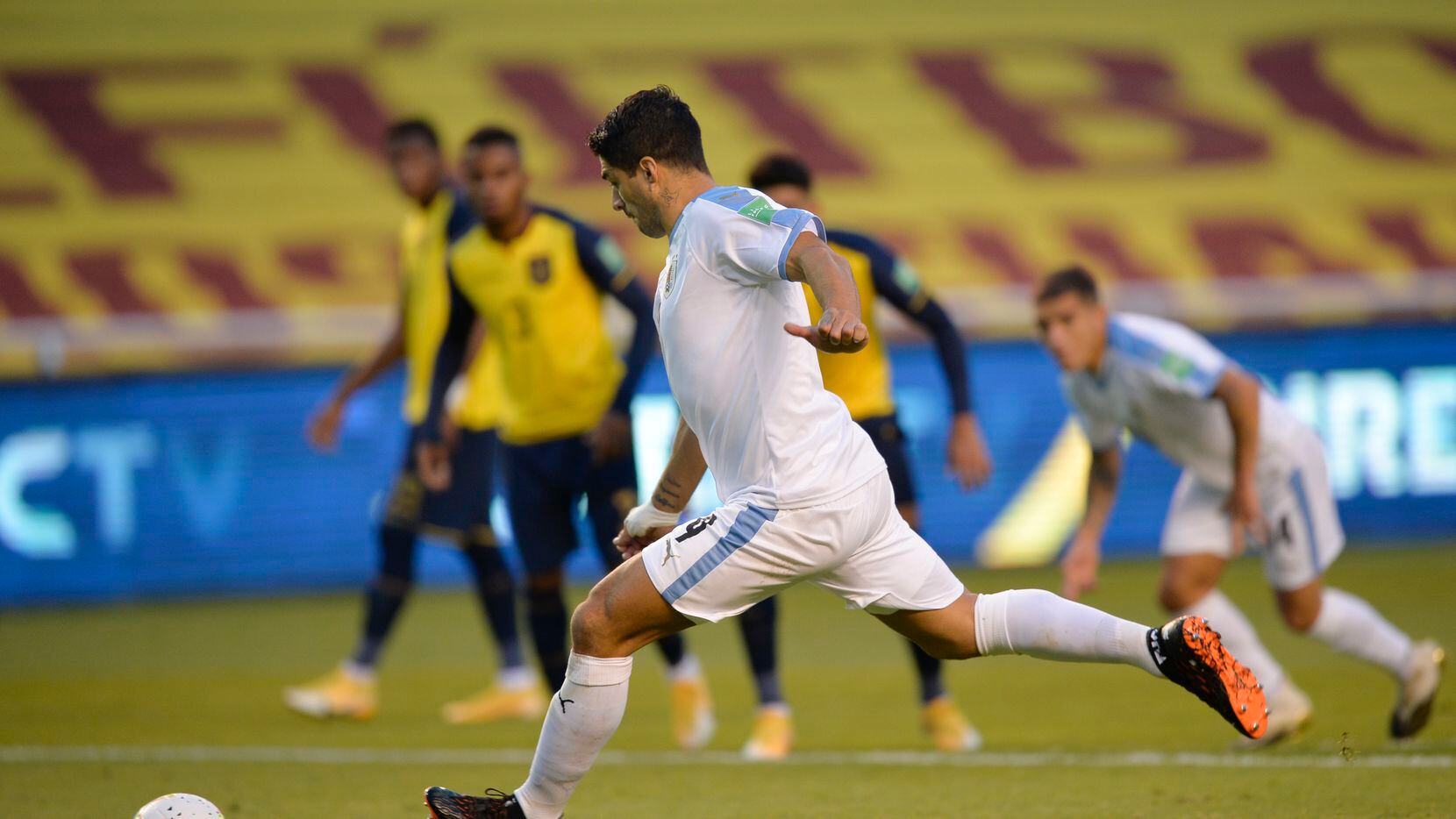 El delantero de la selección de Uruguay, Luis Suárez, será una de las figuras en la Copa del...