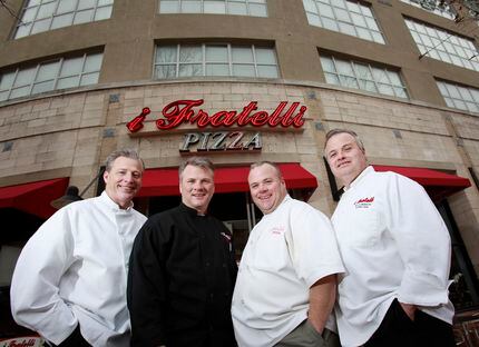 (From left) Darrell Cole, Mike Cole, David Cole and George Cole are partners of i Fratelli...