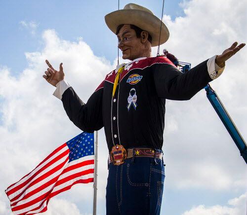 Big Tex./ (Smiley N. Pool/The Dallas Morning News)
