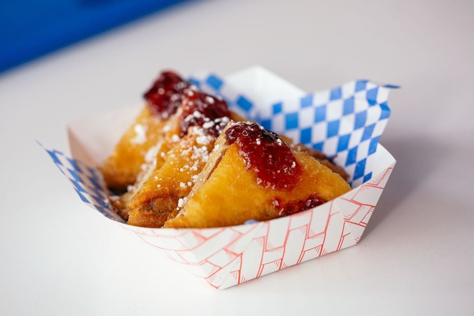 Abel Gonzales' fried PB&J has been a runaway hit since he created it in 2005 for the State...