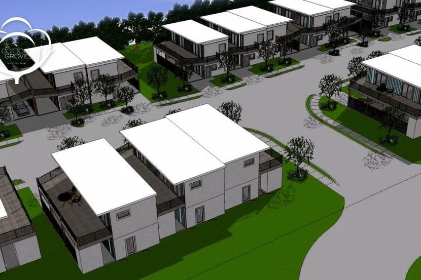 Cotton Groves es un proyecto de vivienda de Habitat for Humanity que construirá las casas en...