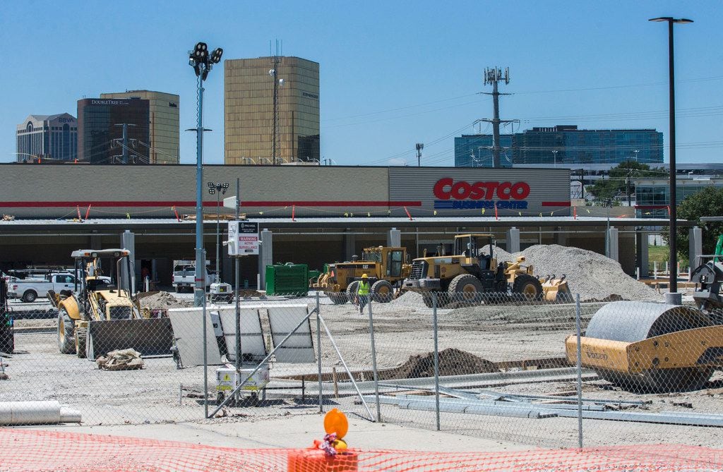 Costco Business Center under construction on Thursday, July 18, 2019 on Park Lane in Dallas. 