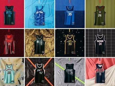 A look at some of the new uniforms around the WNBA.