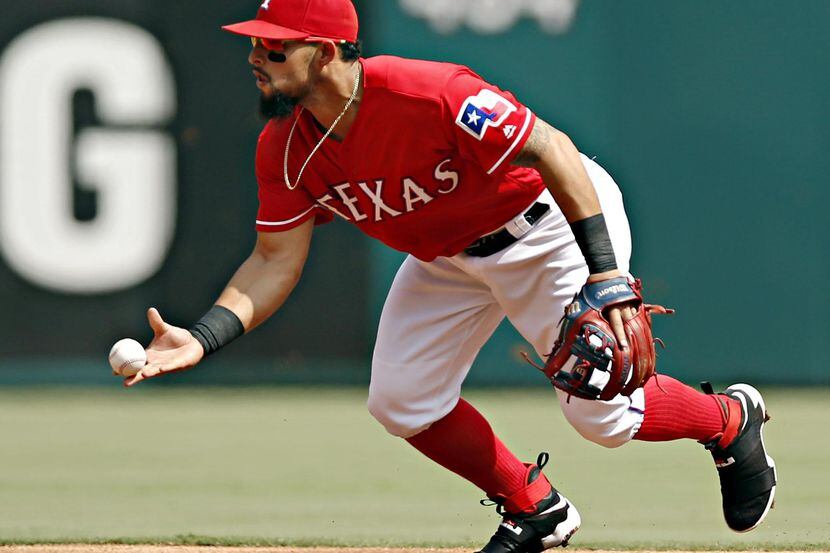 El segunda base Rougned Odor y Texas enfrentan a Houston, en una serie a cuatro juegos en...