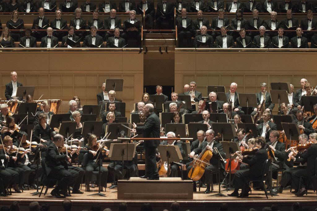 Jaap van Zweden conducts the Dallas Symphony Orchestra as they perform Beethoven's Symphony...