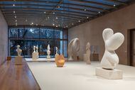 Jean (Hans) Arp. Installation view of Plasters and Bronzes by Jean (Hans) Arp, Nasher...