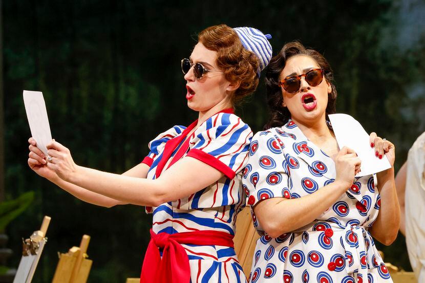 Review: Dallas Opera sets a zany 'Così fan tutte' in a late 1930s country  club