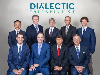 The founders and leadership team of Dallas-based Dialectic Therapeutics.