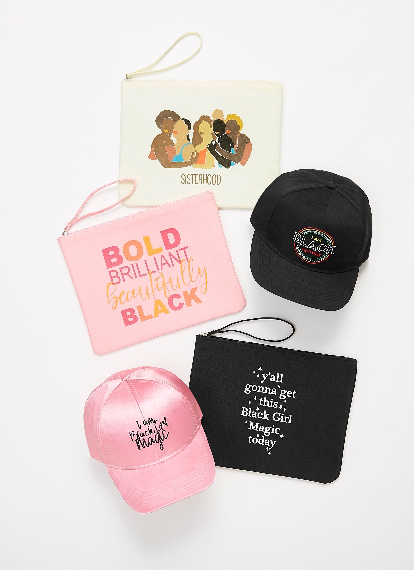 Fashion accessories for Black History Month from J.C. Penney's new Hope & Wonder private brand.  