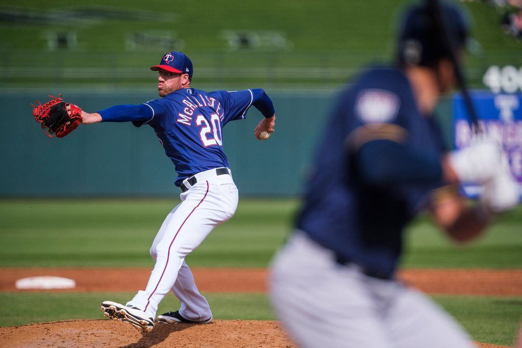 Rangers notebook Texas releases relief pitcher Zach McAllister after