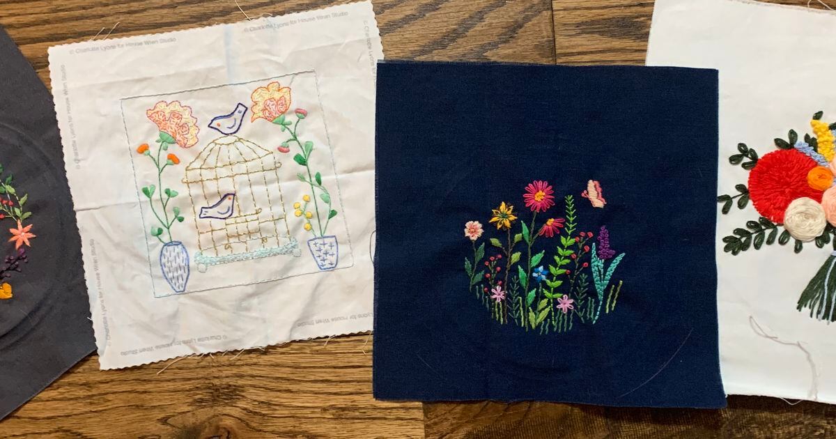 Embroidery hobby has turned into so much more than stitching