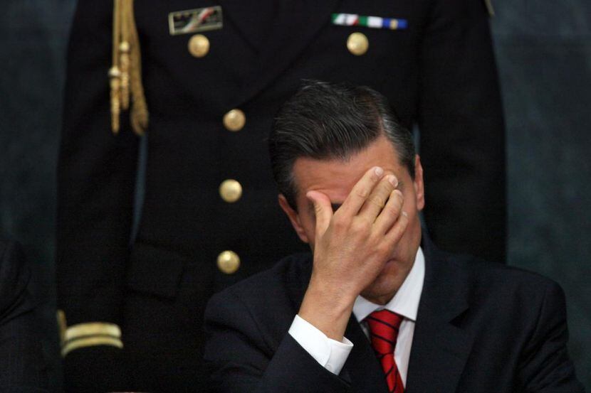 Enrique Peña Nieto, presidente de México.
