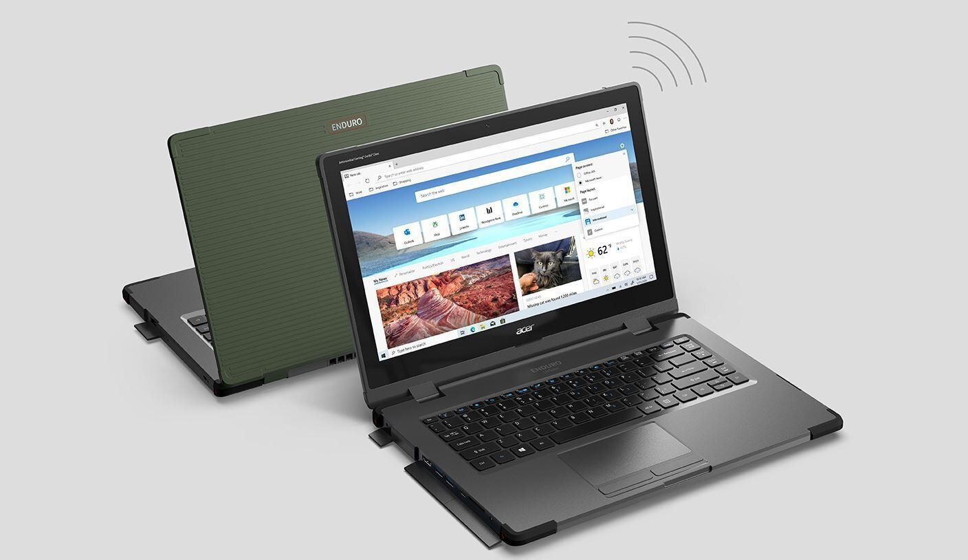 The Acer Enduro Urban N3 laptop