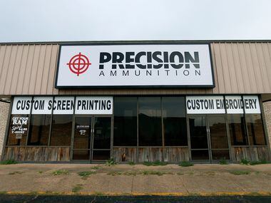 The front of the American Precision Ammunition office in Mineral Wells.