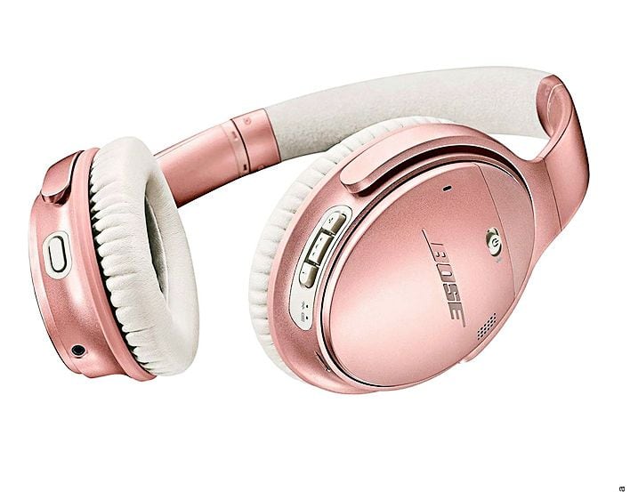 Además de integrar cancelación de ruido, los audífonos Bose Quitecomfort 35 ii son...