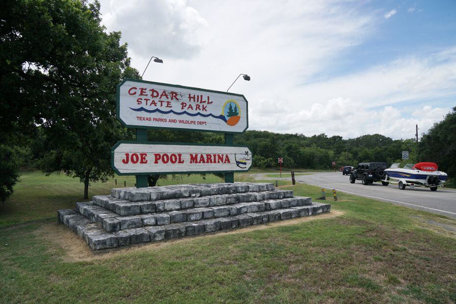 The marina at Joe Pool Lake stays busy at Cedar Hill State Park, and the park has...