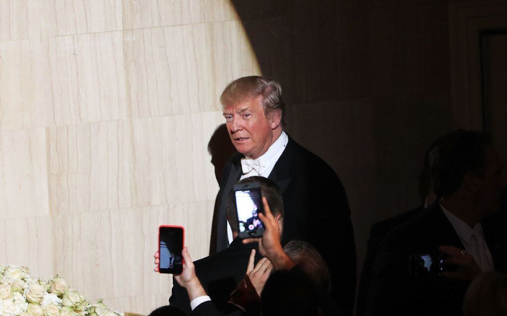 GOP presidential nominee Donald Trump has taken a hard line on immigration, but his hotel...