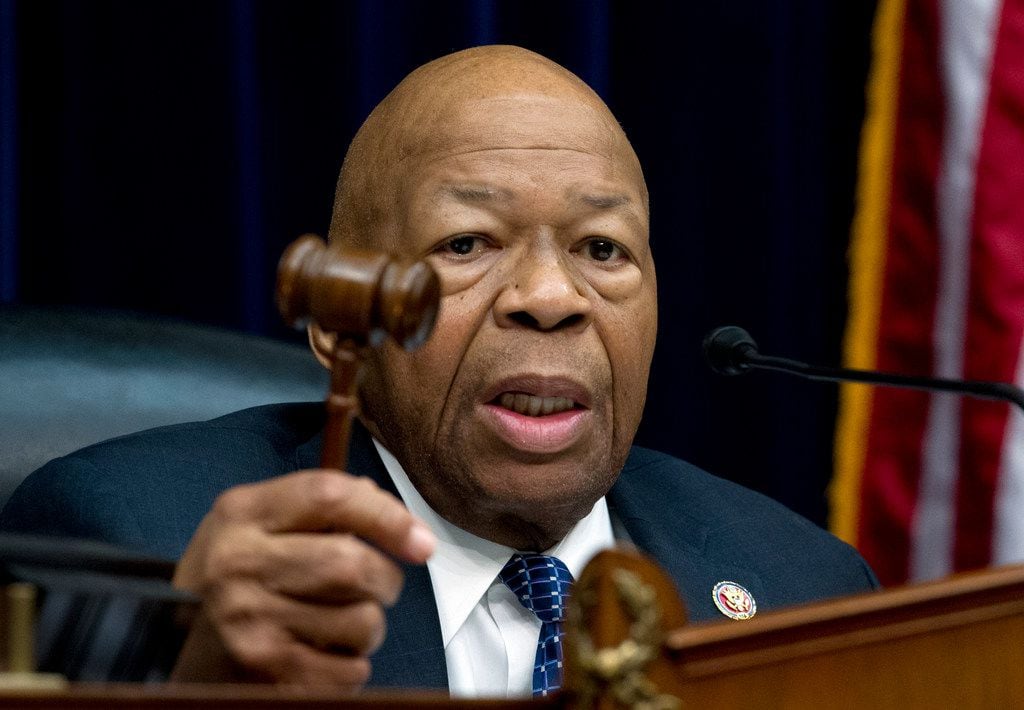 House Oversight and Reform Committee Chair Elijah Cummings, D-Md., speaks during the House Oversight Committee hearing on March 14, 2019. 