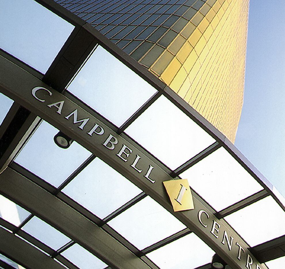 Campbell Centre towers at Northwest Highway and North Central Expressway are 80% leased.