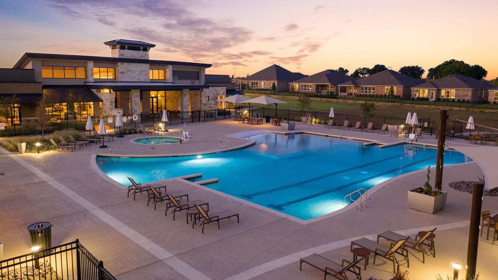Del Webb at Trinity Falls in McKinney and Del Webb at Union Park in Little Elm are active...