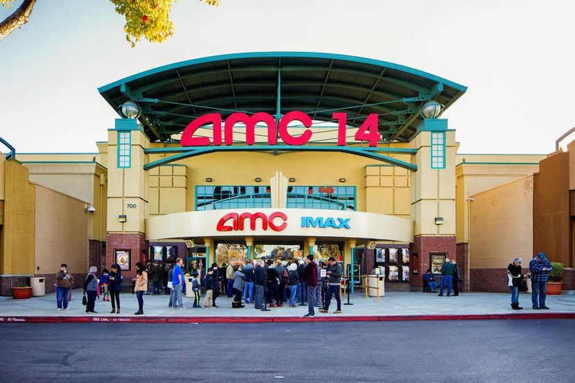 Un complejo de cines AMC en San Jose, California.(GETTY IMAGES)
