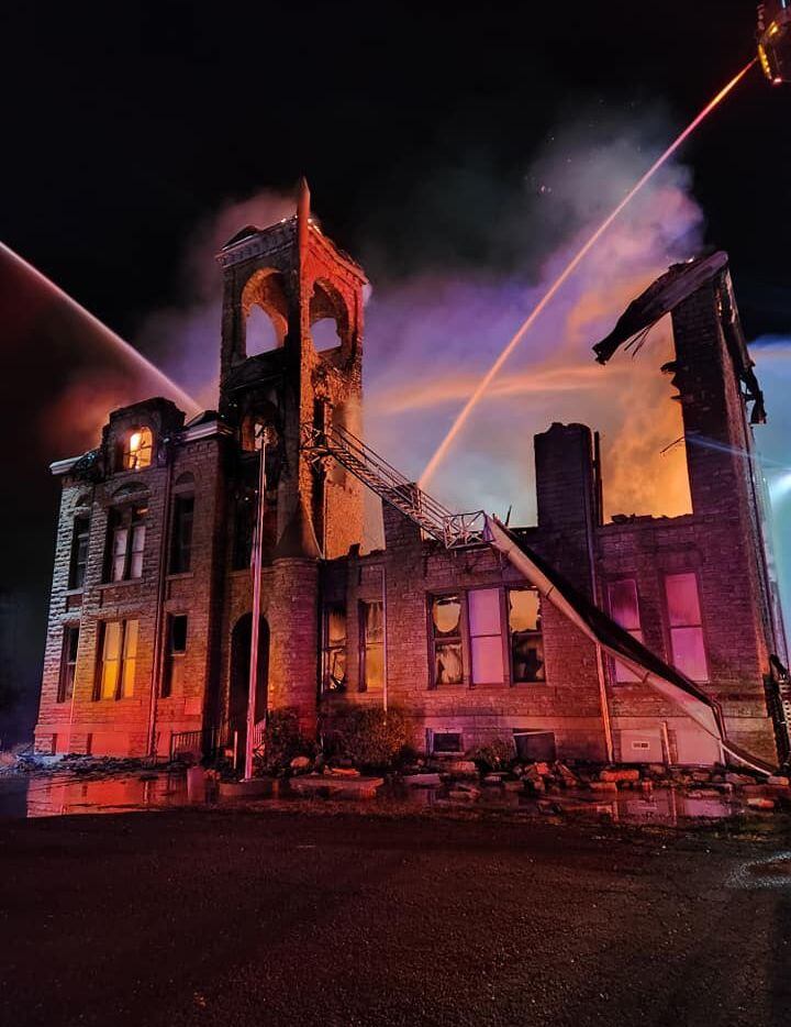 The Wise County Heritage Museum was destroyed in a fire on March 18, 2023.