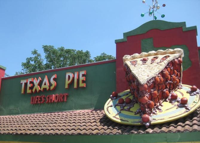 
Owners of the Texas Pie Co. in Kyle put their philosophy right out front: Life’s short, eat...