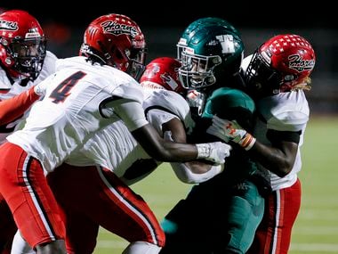 FILE — Cedar Hill won last season's game against district rival Waxahachie, 35-10, Friday, October 30, 2020.