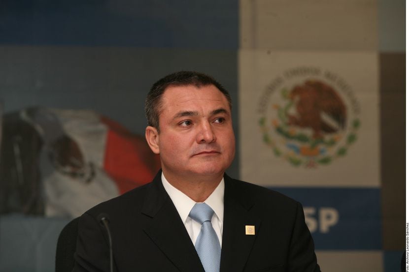 Genaro García Luna, quien fue secretario de Seguridad Pública de México entre 2006 y 2012...