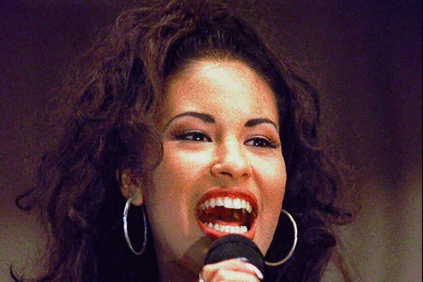 La cantante Selena Quintallina. AP
