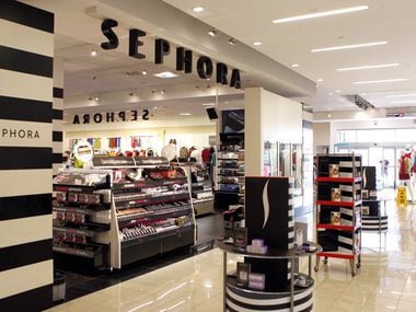 A Sephora store inside the JC Penney Timber Creek Crossing in Dallas.  Penney closed this store in October.