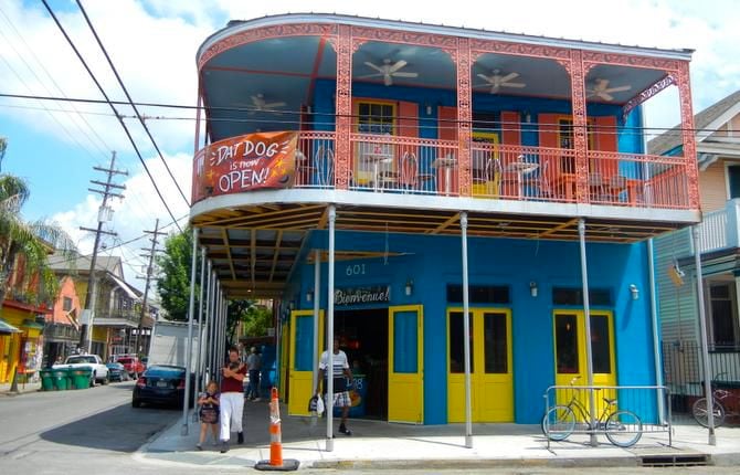 
Dat Dog recently opened on Frenchmen Street in New Orleans. The neighborhood offers all...
