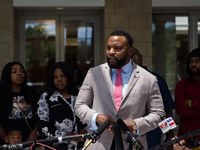 Attorney Lee Merritt was arrested in McKinney on Sunday and charged with obstructing a...