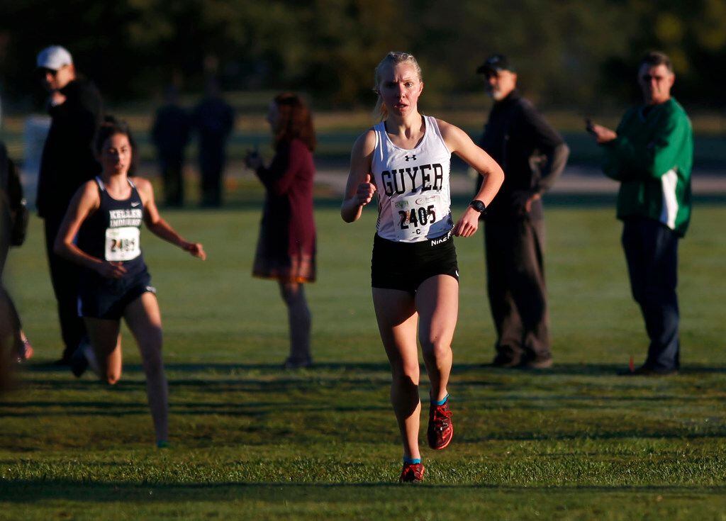 Denton Guyer's Brynn Brown (2405) hasn't lost a race this season and won Saturday's McNeil...