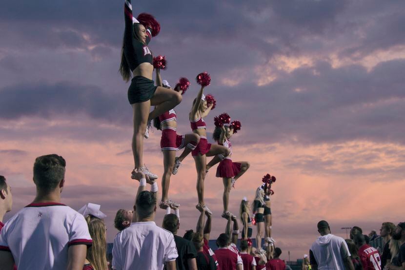 'Cheer' is a docuseries from Netflix featuring the cheerleaders of Navarro College.