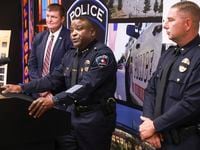 Alexander Jones, Arlington Chief of Police, speaks Wednesday, Oct. 5, 2022 in Arlington.
