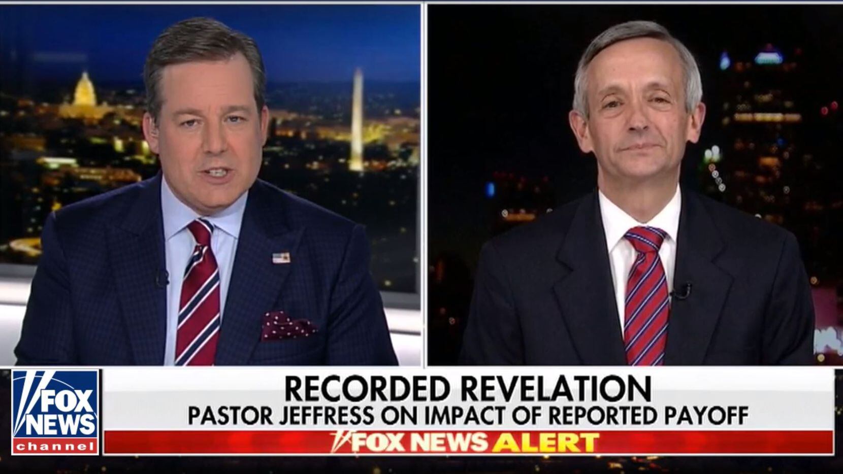 Rev. Robert Jeffress went on Fox News Friday night to defend President Donald Trump amid the...