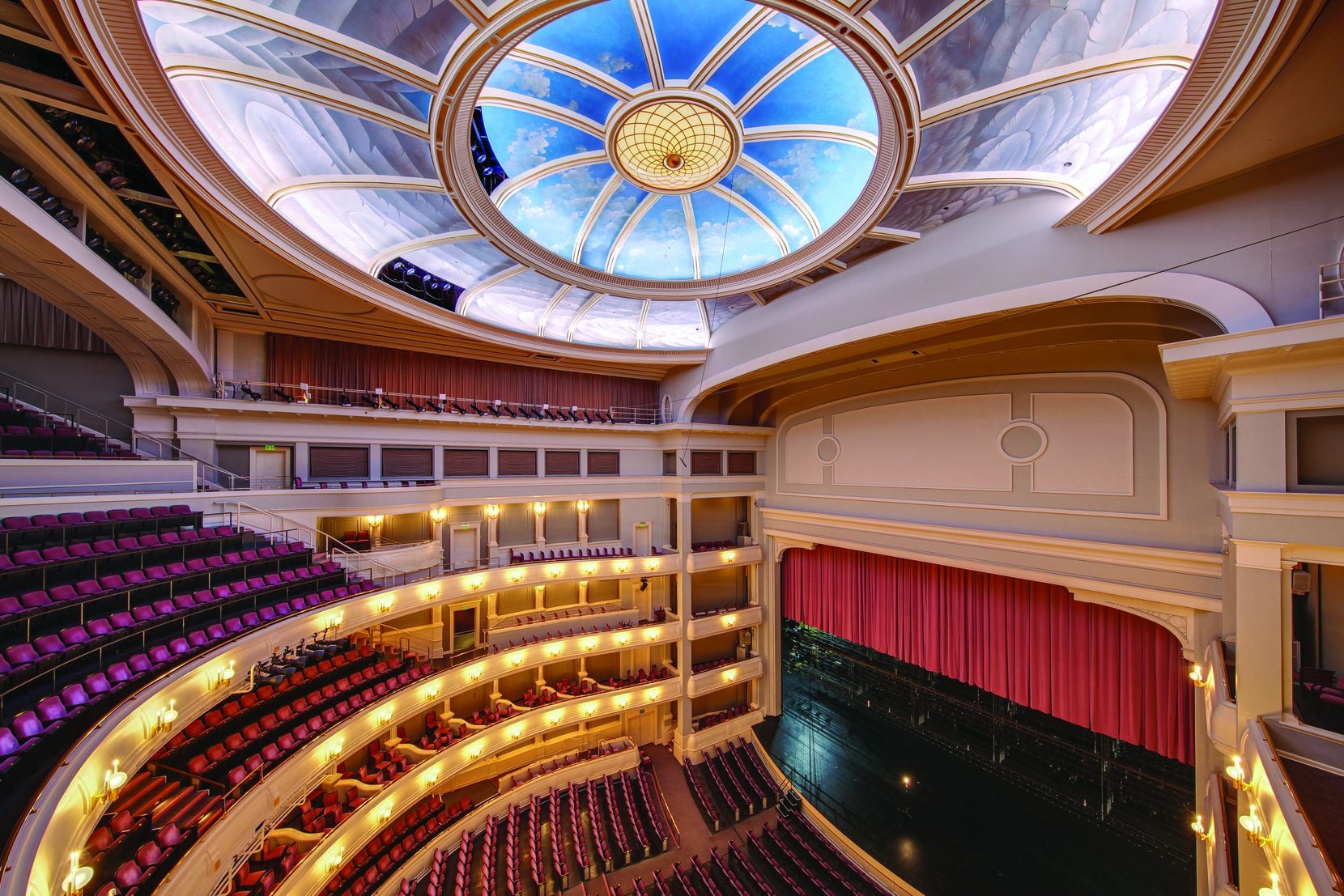 Fort Worth's Bass Performance Hall, courtesy of Performing Arts Fort Worth.