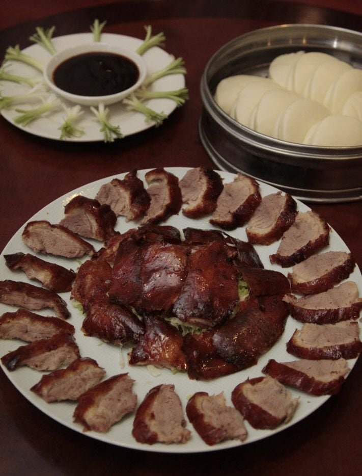 Peking duck at  J.S. Chen's Dimsum and BBQ in Plano 