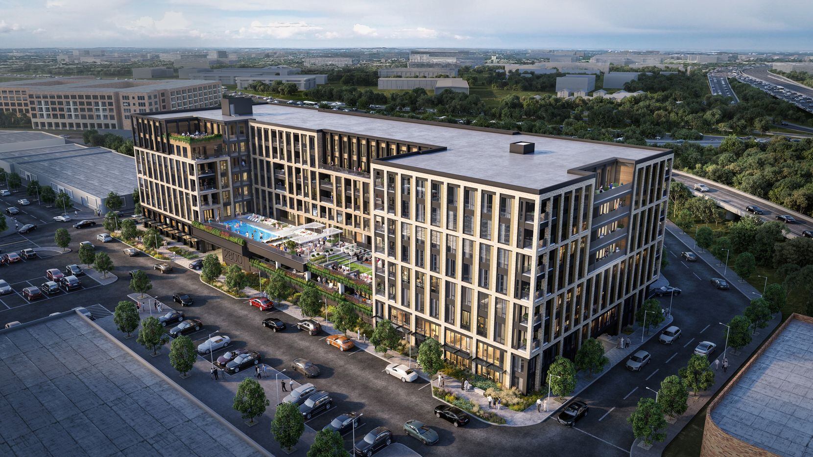 Stillwater Capital is building its 2800 Taylor apartments just east of downtown Dallas in...