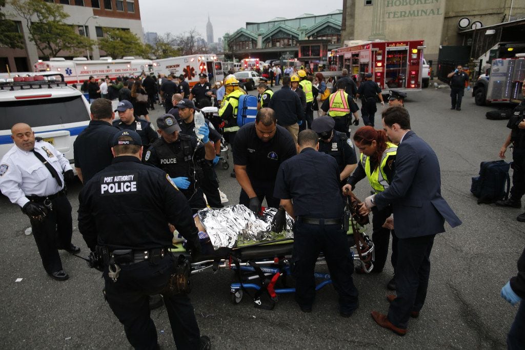 Hoboken Más de 100 heridos en accidente de tren en Nueva Jersey