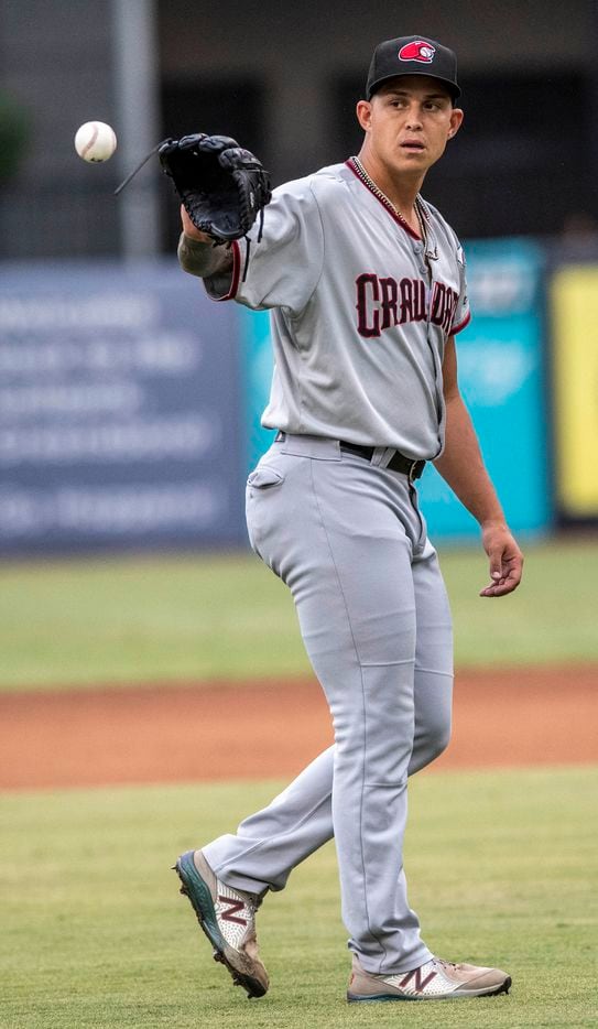 Hickory Crawdad's pitcher Avery Weems (24) during the game with the Greensboro Grasshopper's...