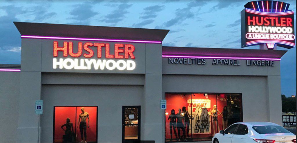 Hustler Hollywood, the sex toy store of infamous porn magazine publisher La...