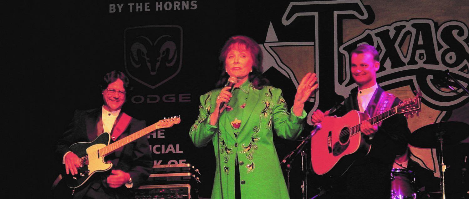 Loretta Lynn performed several times at Billy Bob's Texas in Fort Worth, including an...