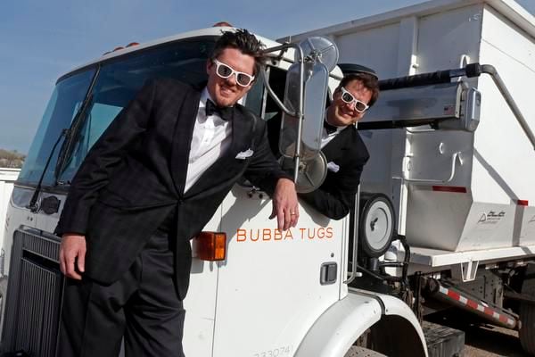 
Gib Shellenberger (left) and Dave Cathcart, owners of Bubba Tugs, were high-level...