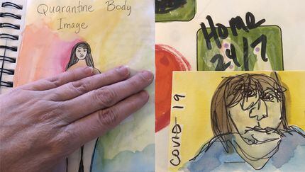 How art journaling made the COVID-19 lockdown 'therapeutically' bearable  for art lovers across India- Edexlive